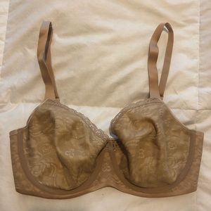 3 Soma bra 34DD and 34DD Beige, Turquoise and Navy